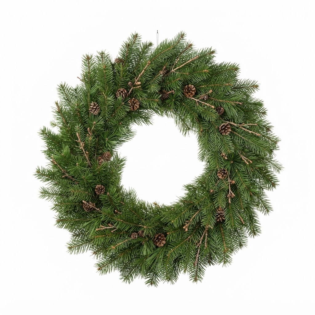 Pine Christmas Wreath