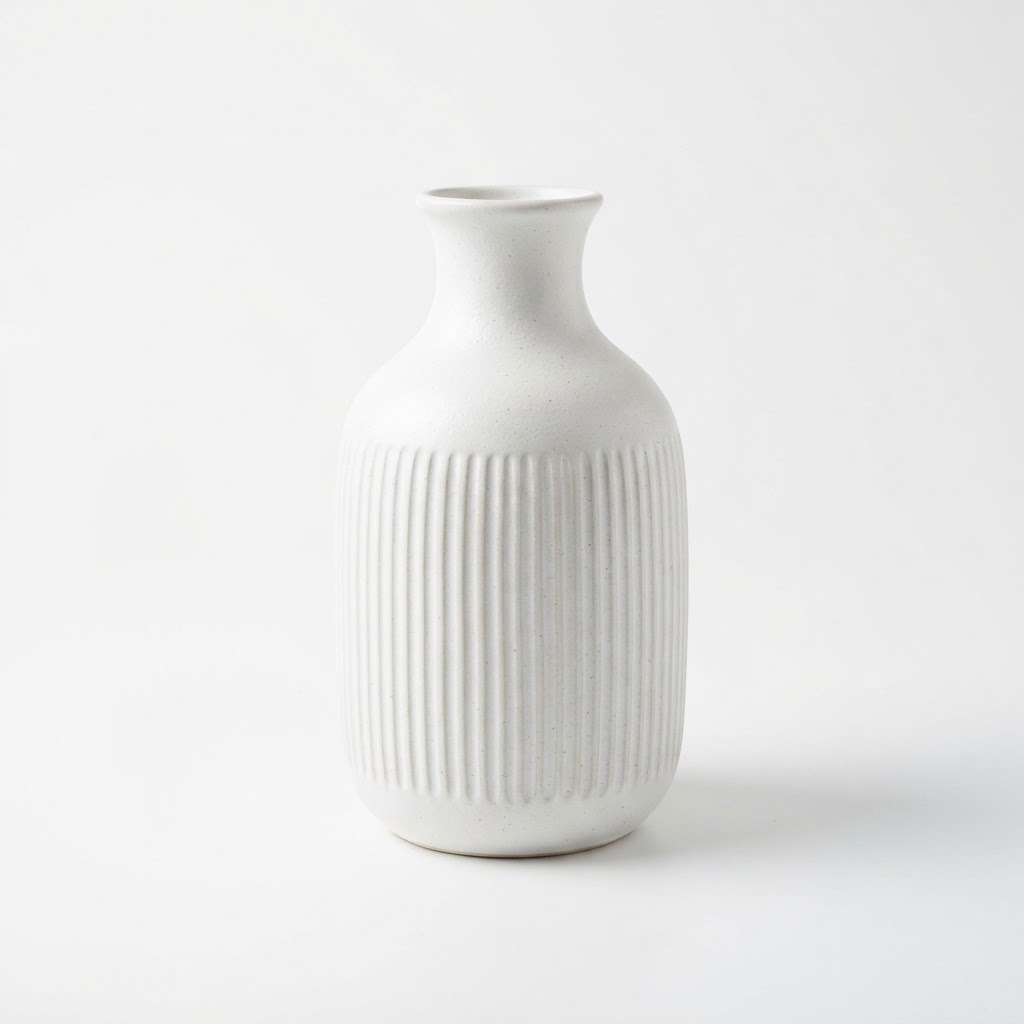 White Ceramic Vase
