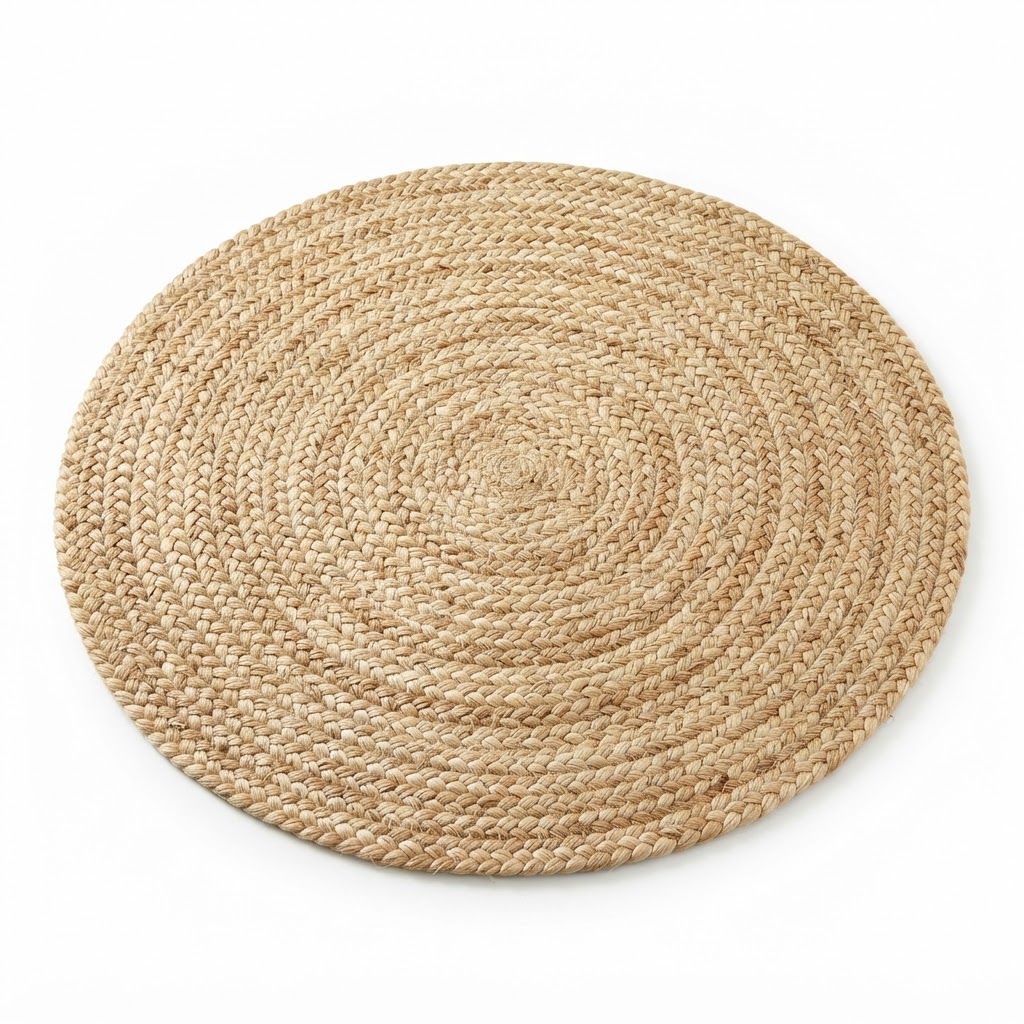 Braided Jute Entryway Rug