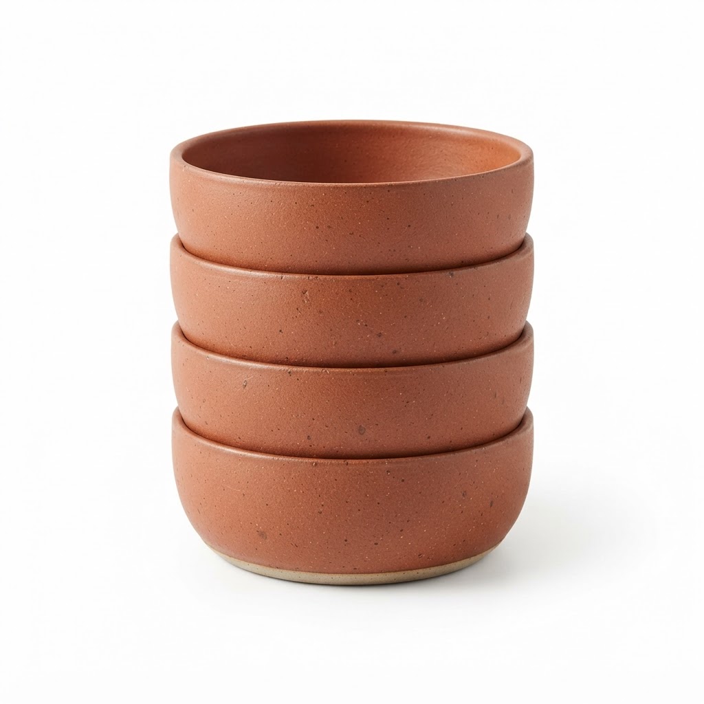 Matte Stoneware Bowl Set