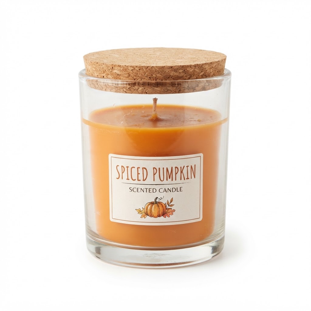 Spiced Pumpkin Scented Candle