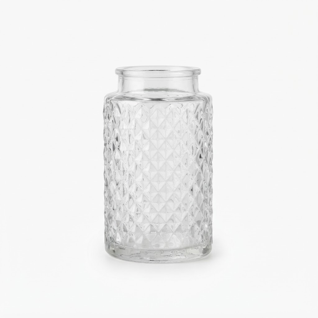 Clear Glass Flower Vases