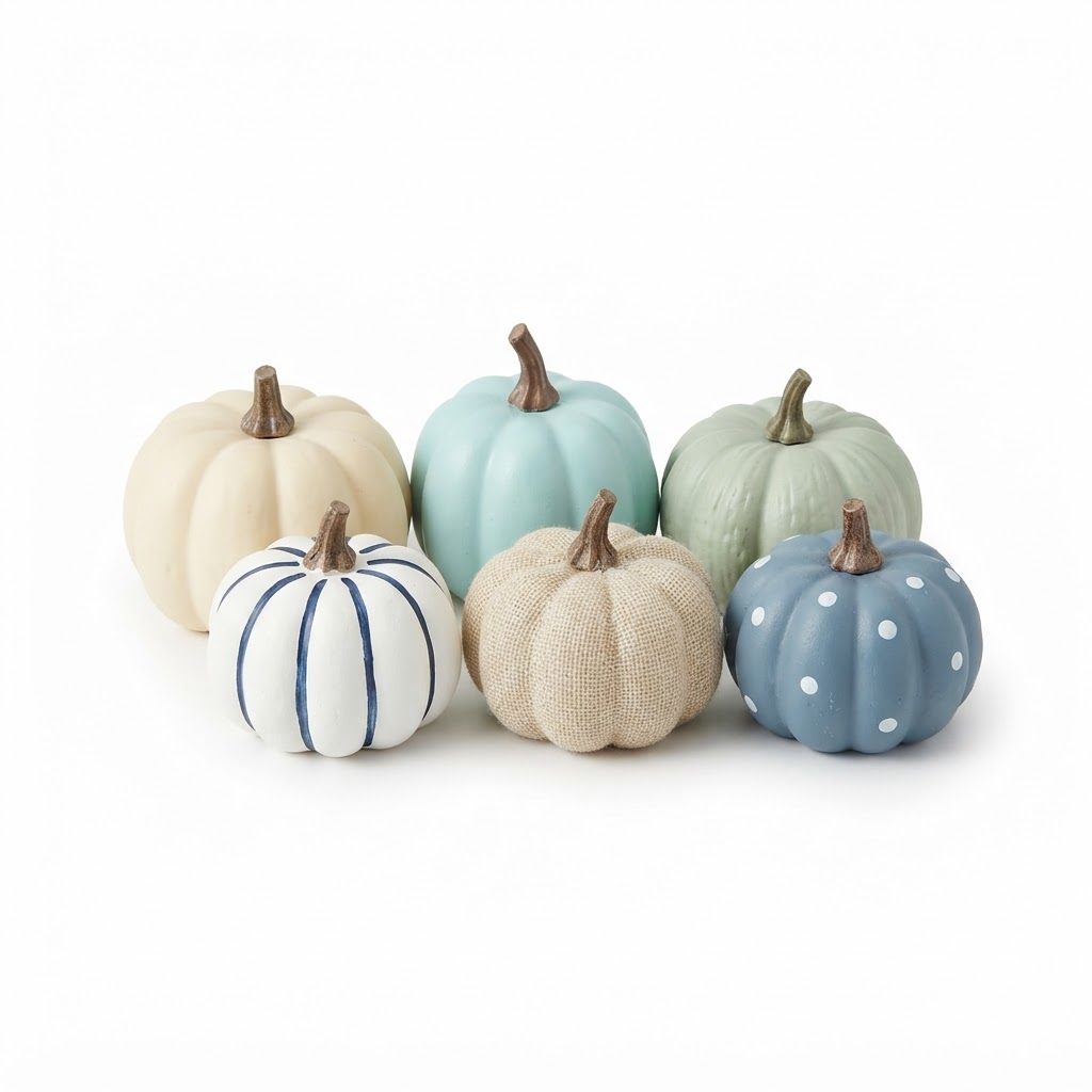 Mini Assorted Faux Pumpkins
