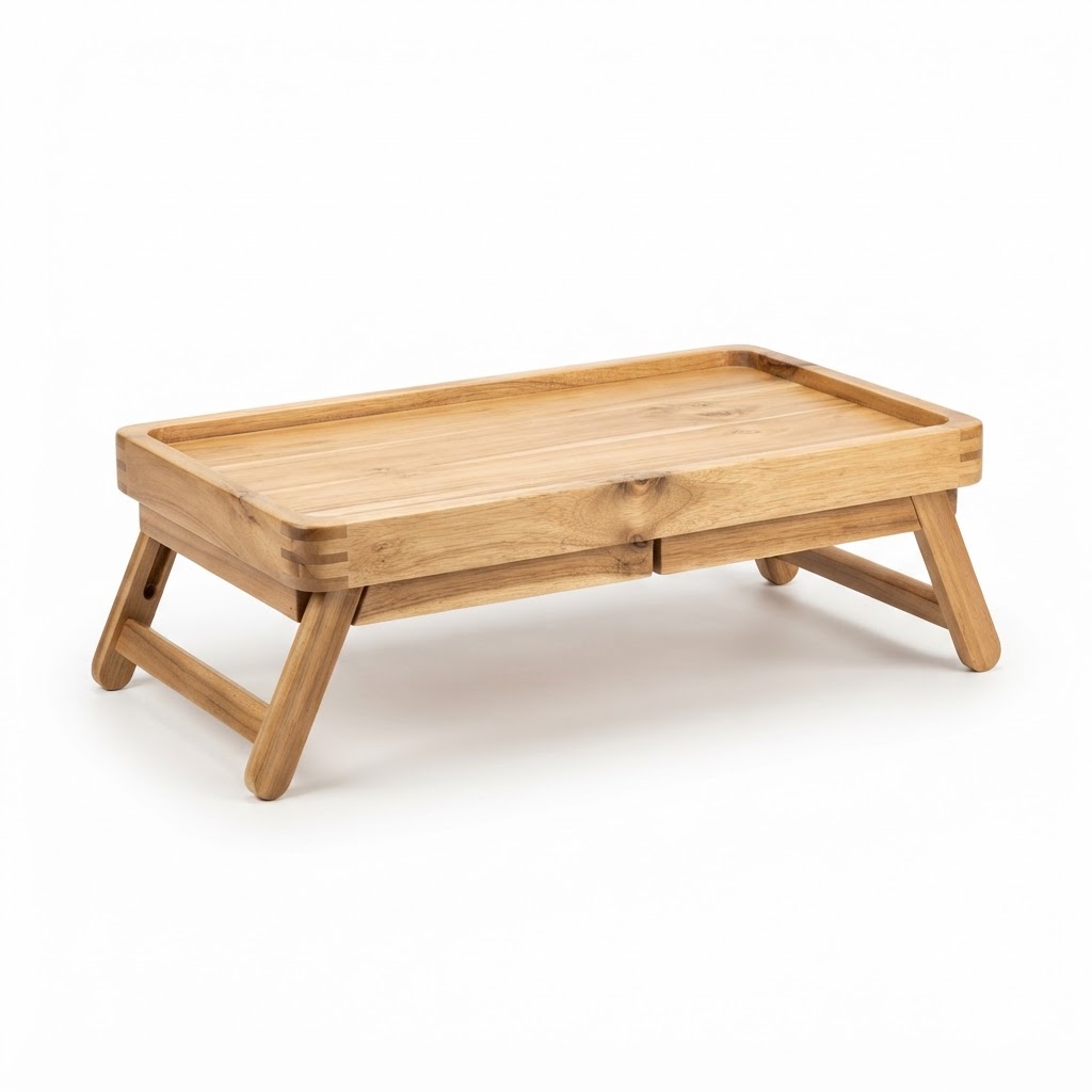 Wooden Bed Tray