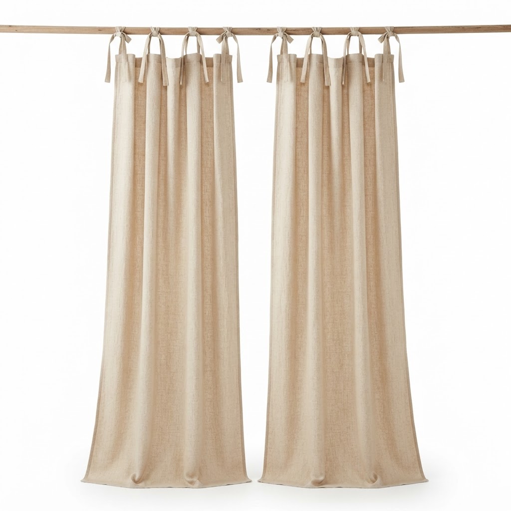 Soft Cotton Canopy Drapes