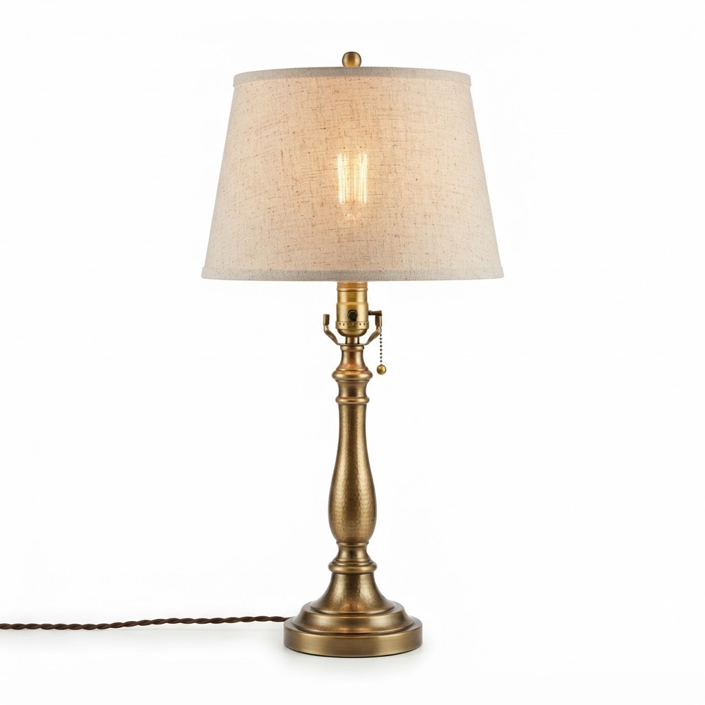 Brass Table Lamp