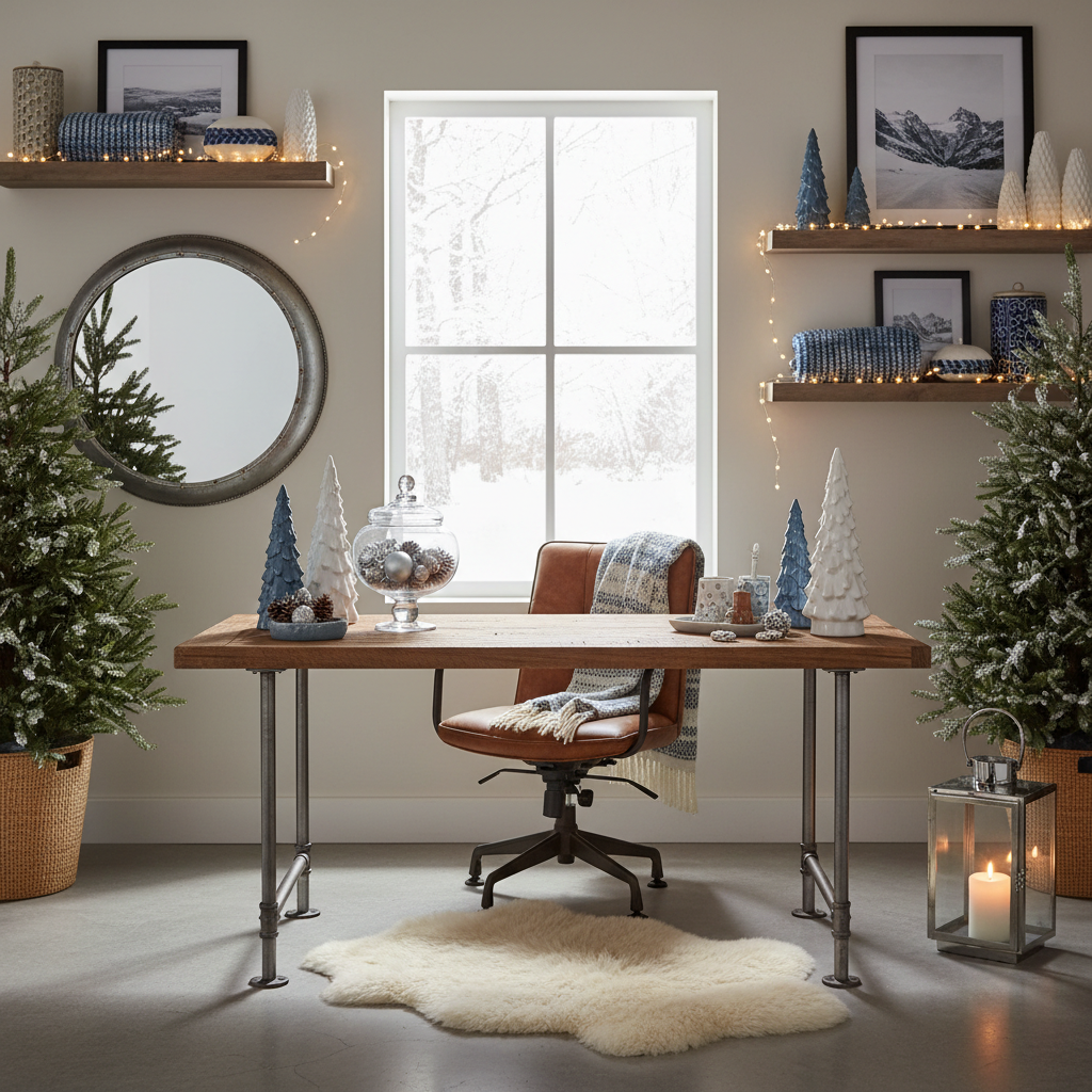 Industrial Winter Home Office
