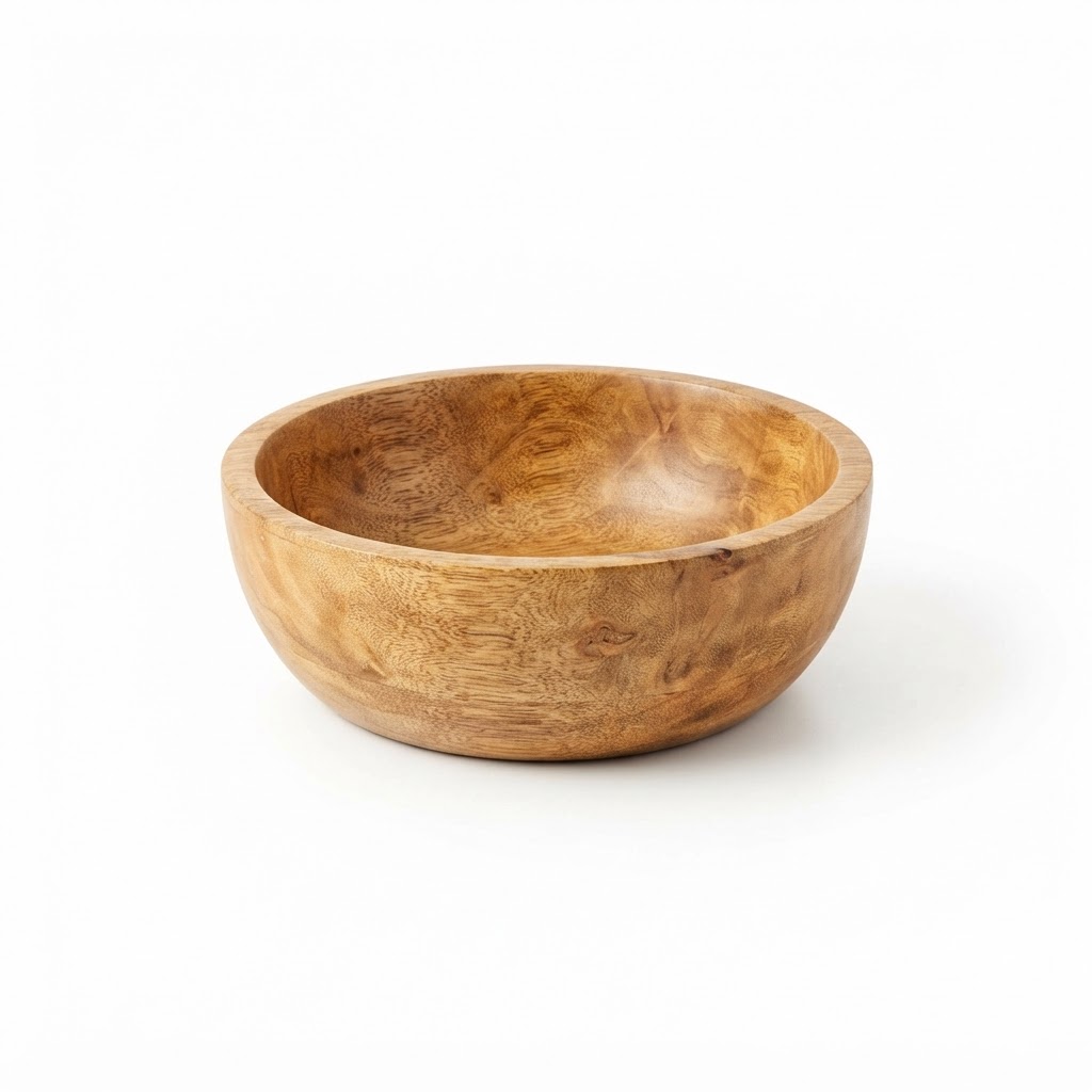 Organic Mango Wood Bowl