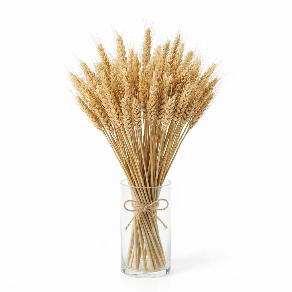 Faux Dried Wheat Stems