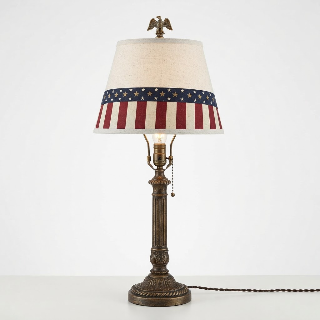 Antique Brass Table Lamp