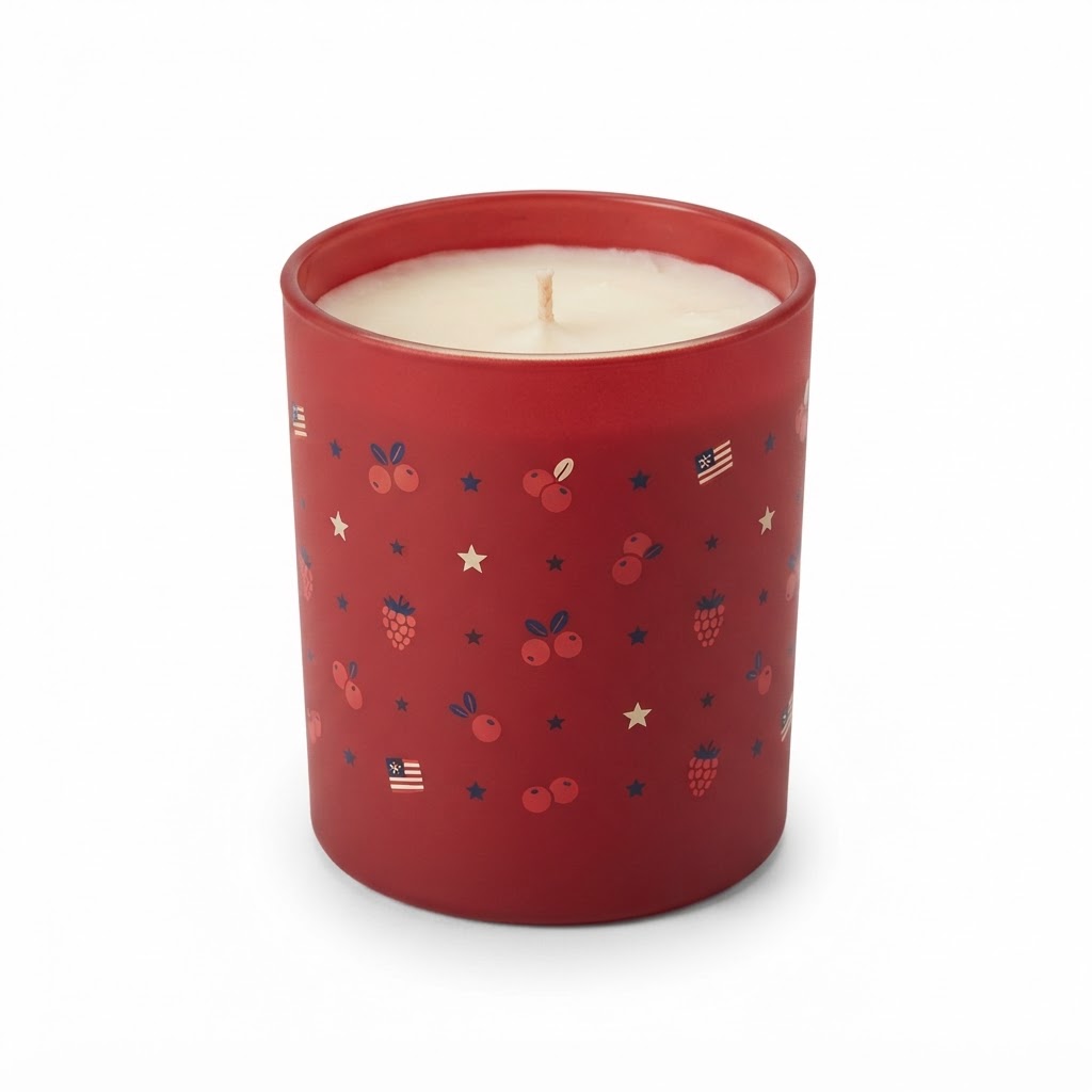 Red Berry Soy Blend Candle