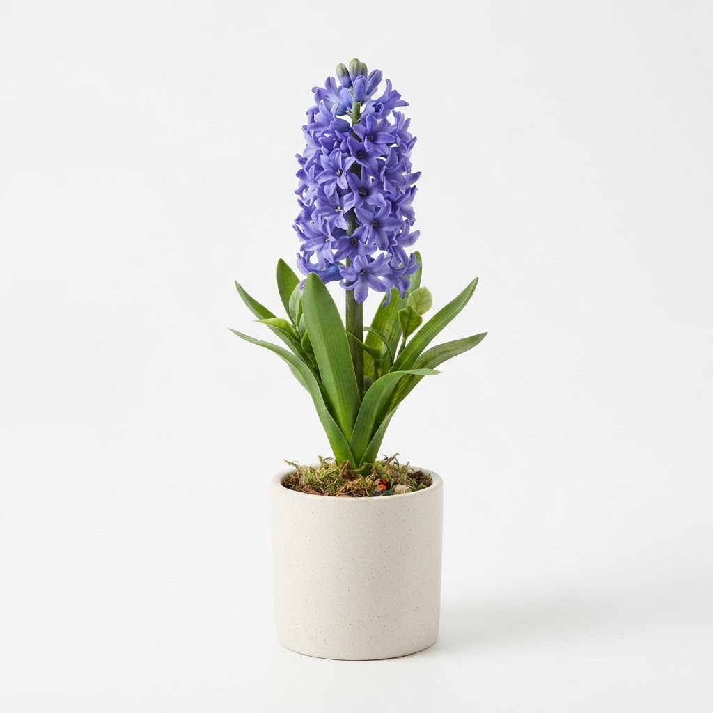Artificial Hyacinth Potted Plant