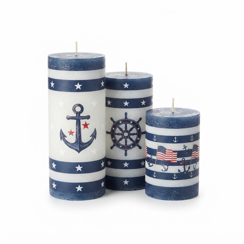 Pillar Candle Set