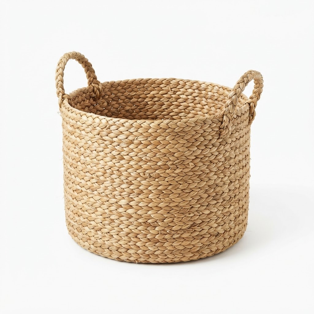 Handwoven Seagrass Storage Baskets