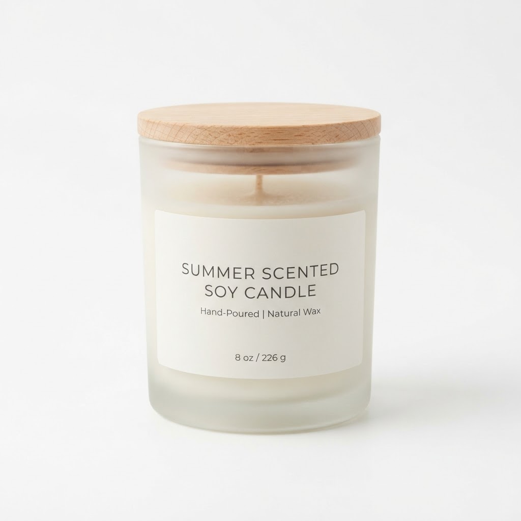 Summer Scented Soy Candle