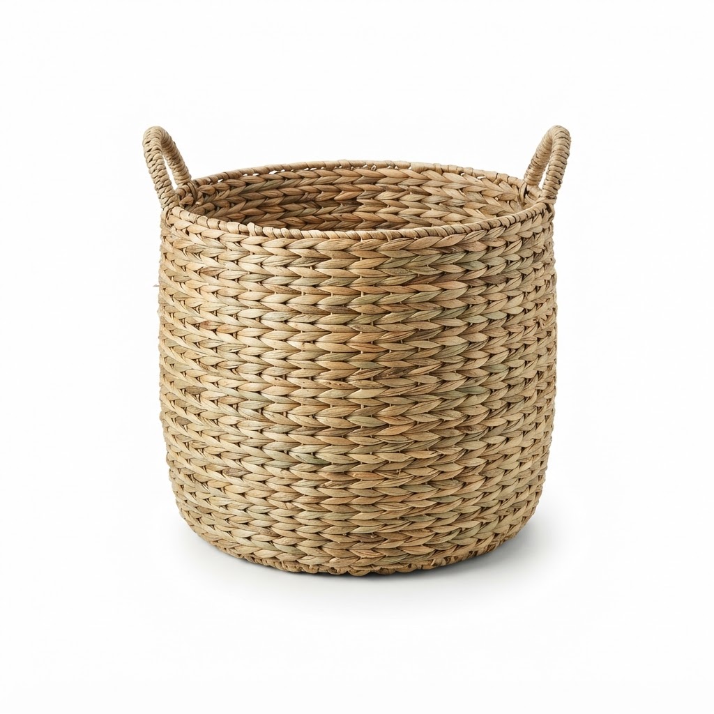 Woven Seagrass Storage Basket