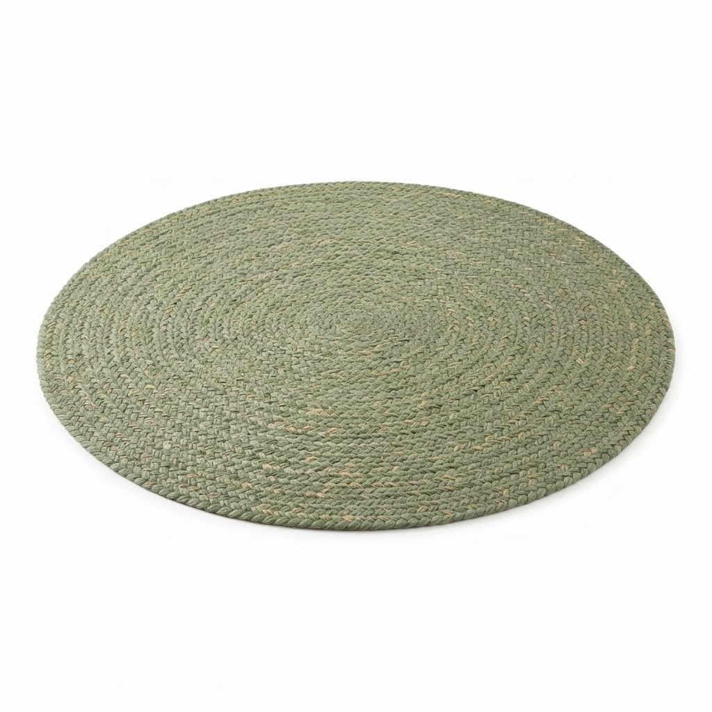 Braided Sage Area Rug
