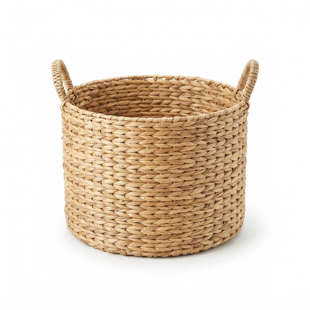 Natural Woven Seagrass Storage Basket