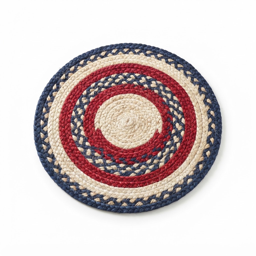Round Braided Area Rug