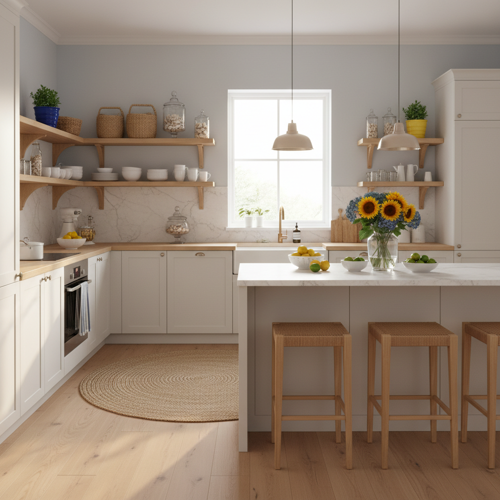 Scandinavian Summer Kitchen