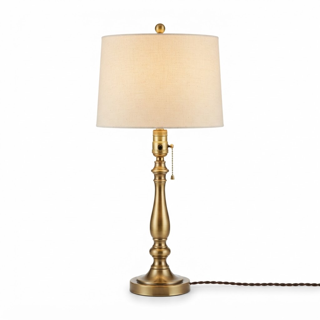 core Brass Table Lamp