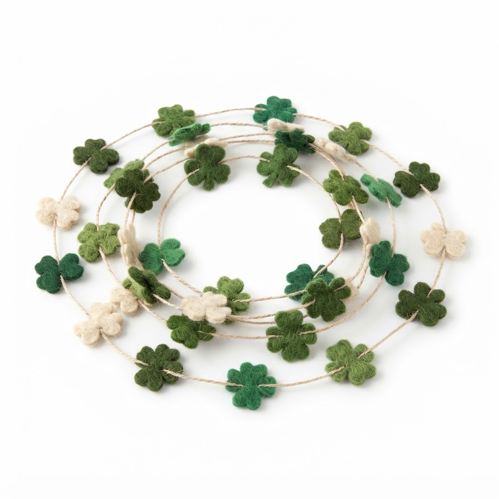 Shamrock Clover Garland