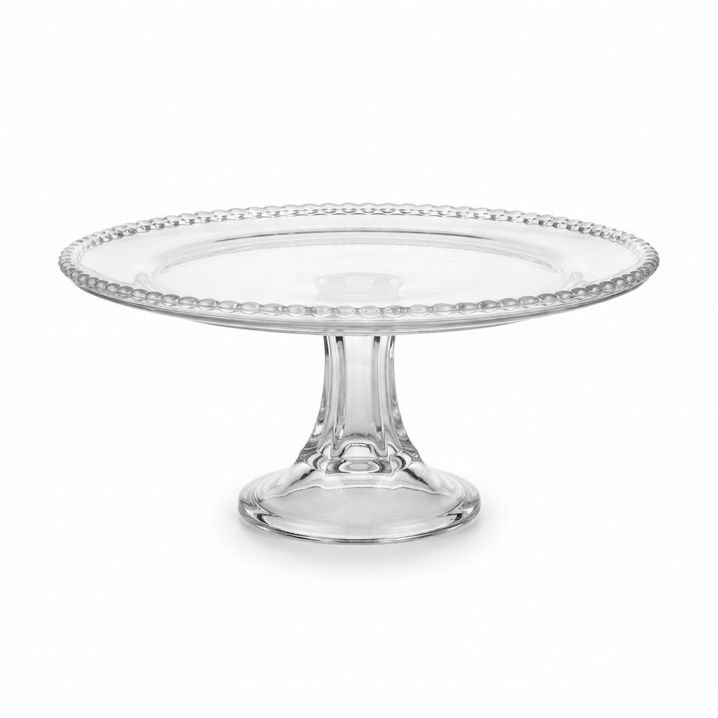 Classic Glass Pedestal Cake Stand