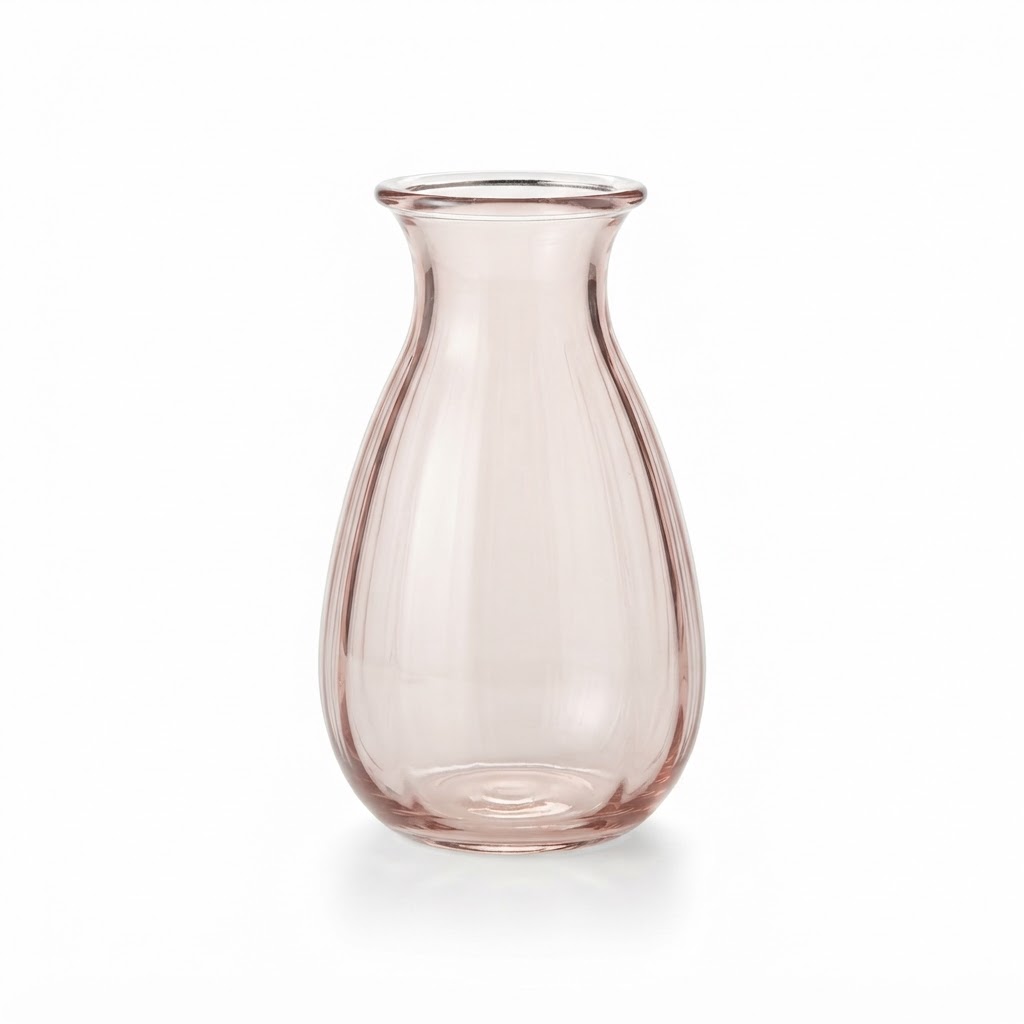 Transitional Glass Vanity Vase