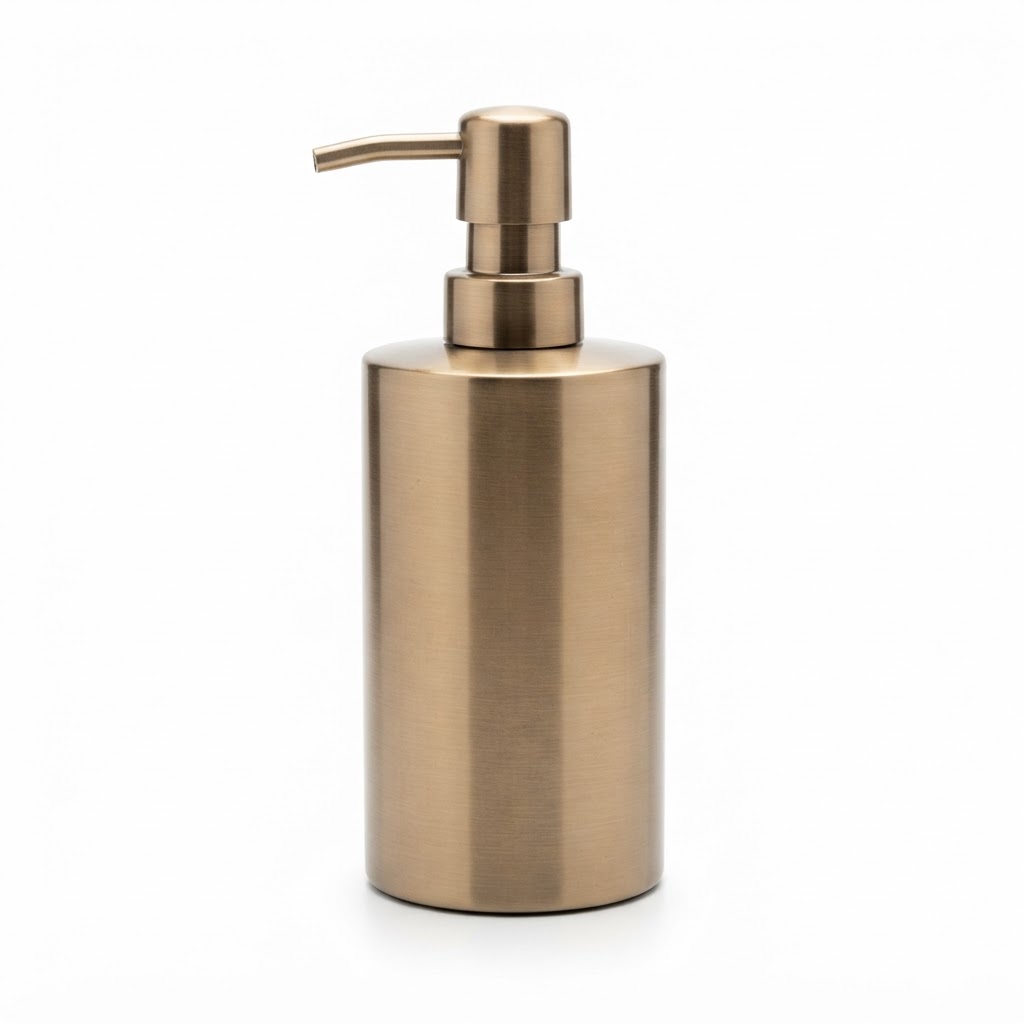 Brushed Bronze Soap Dispenser