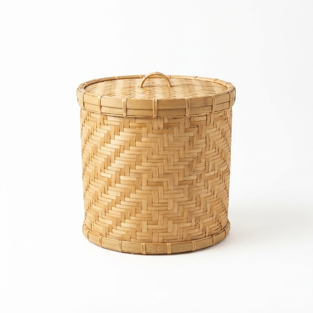 Bamboo Storage Basket