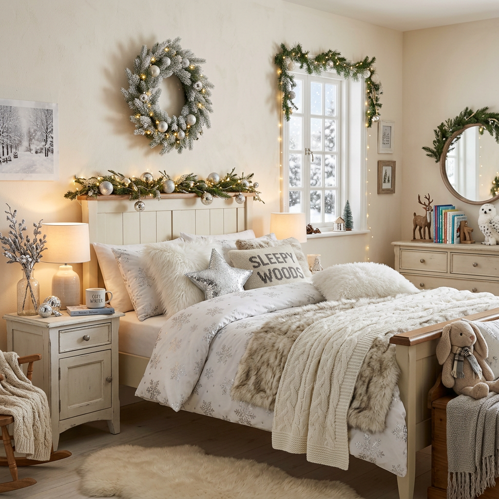 Cottagecore Winter Child Bedroom (Girl)