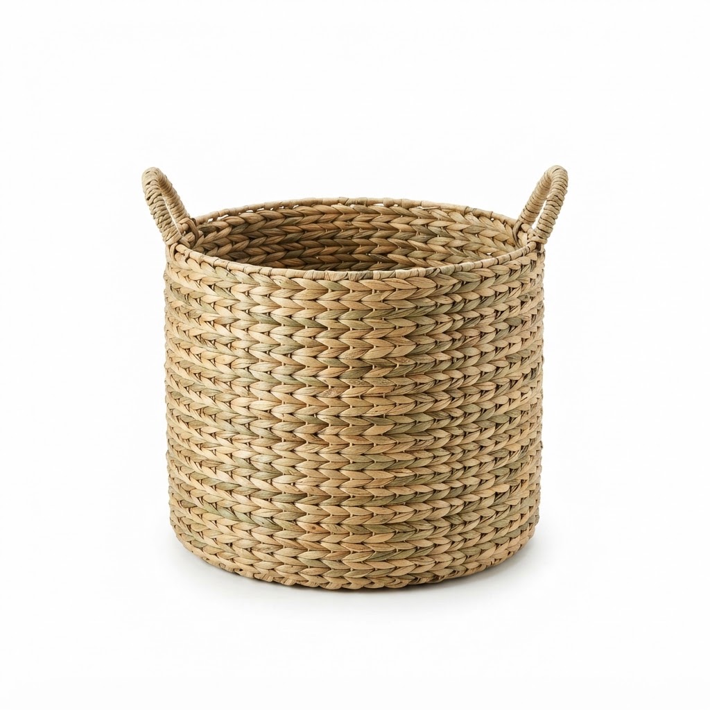 Woven Seagrass Storage Basket