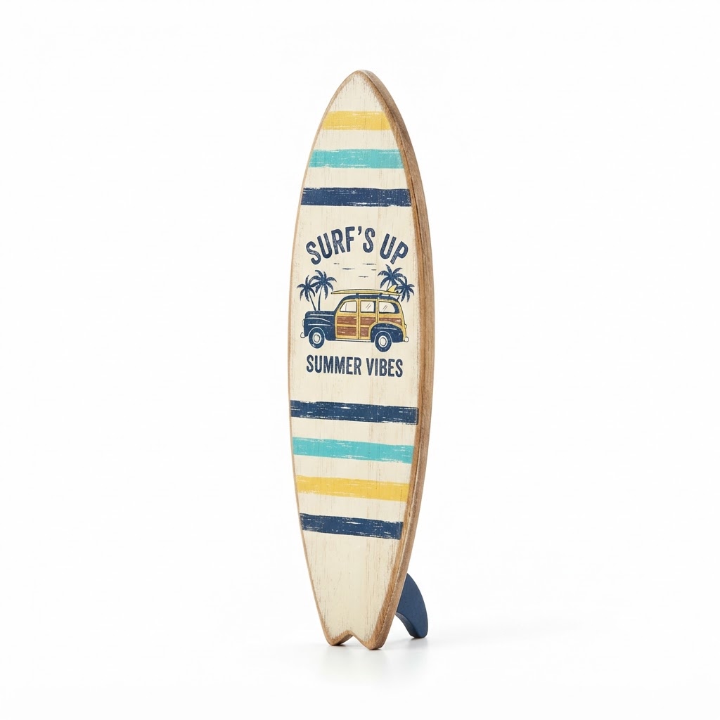 Miniature Surfboard Decor