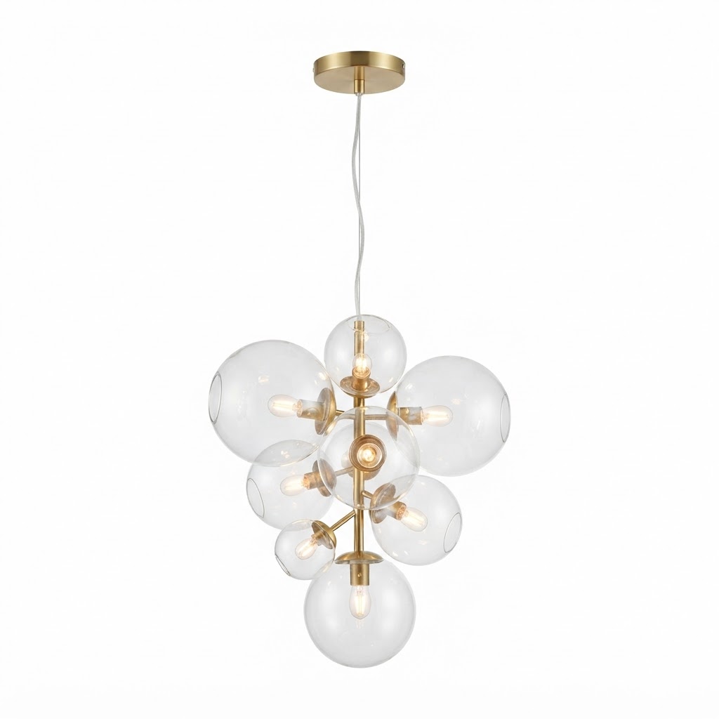 Glass Bubble Pendant Light
