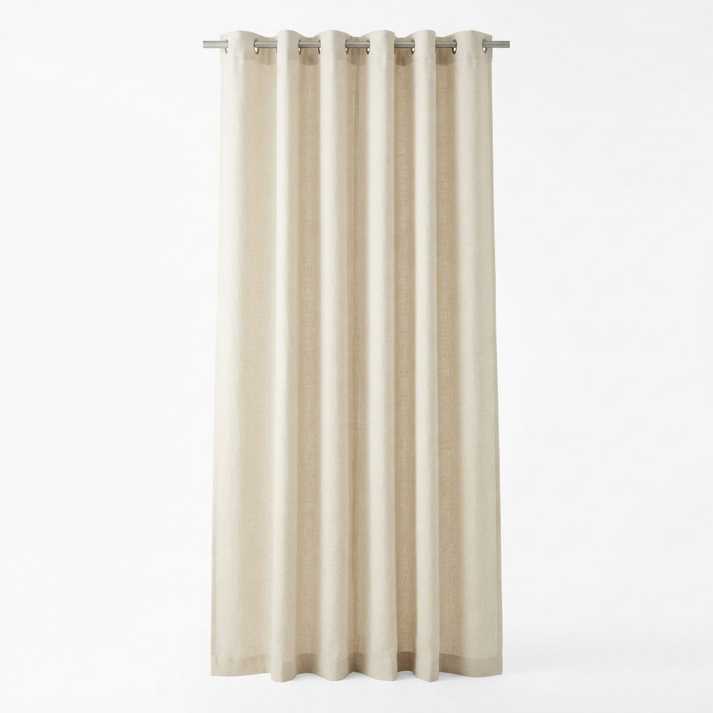Cream Linen Curtains