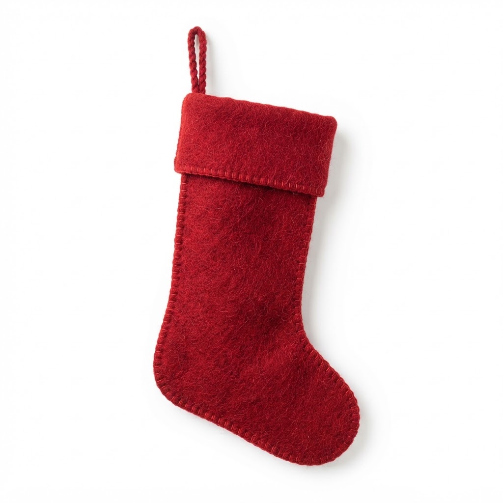 Red Felt Christmas Stockings