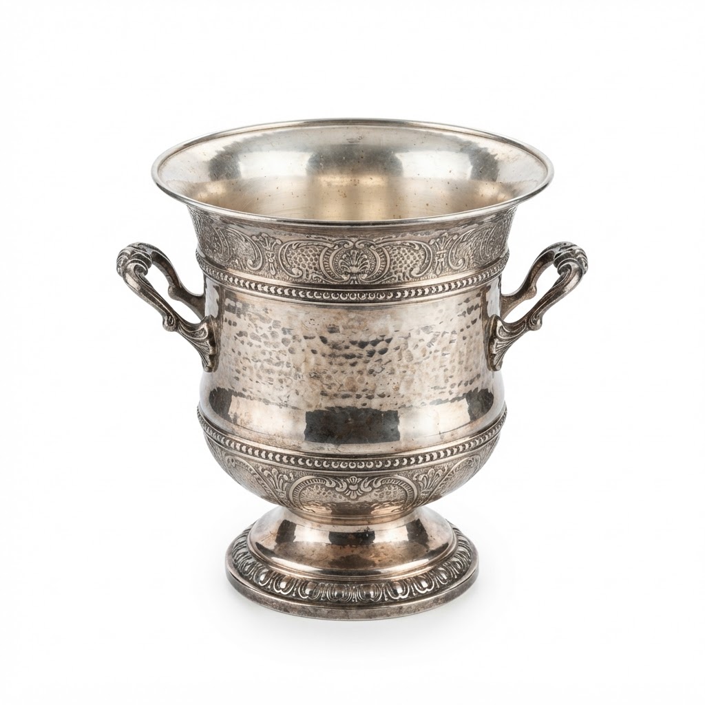 Silver Antique-Style Champagne Bucket