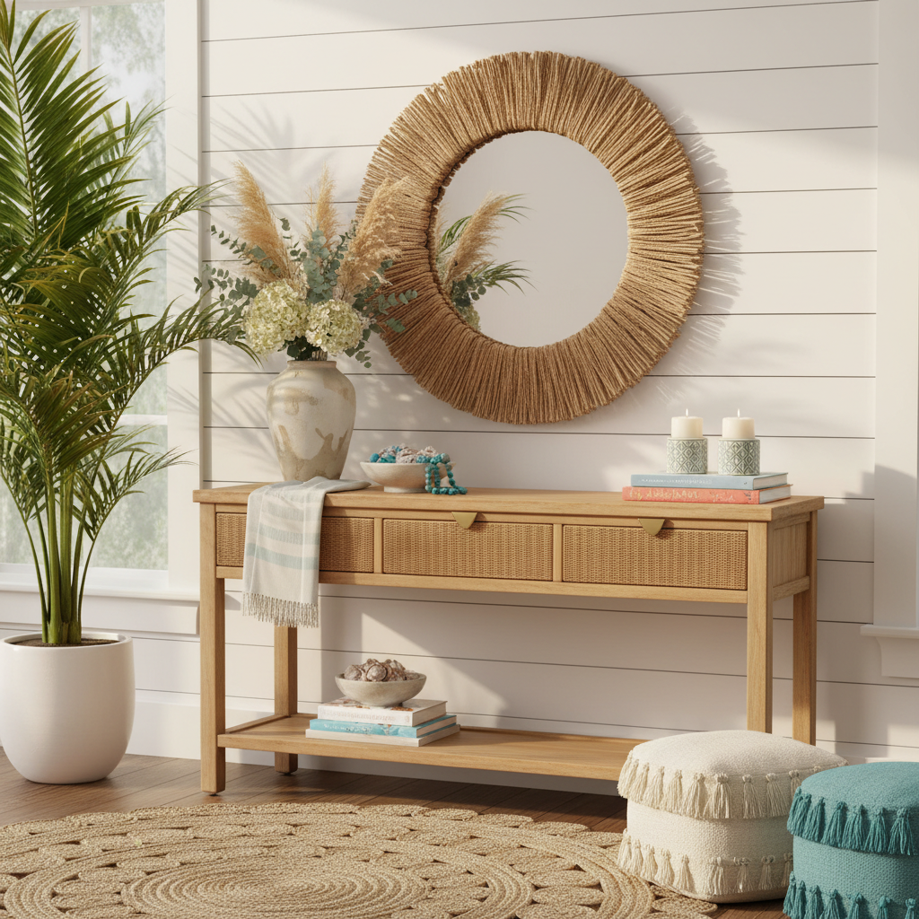 Boho Summer Entryway