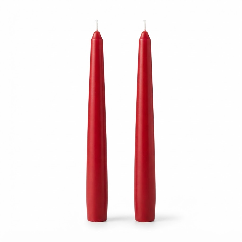 Unscented Taper Candles