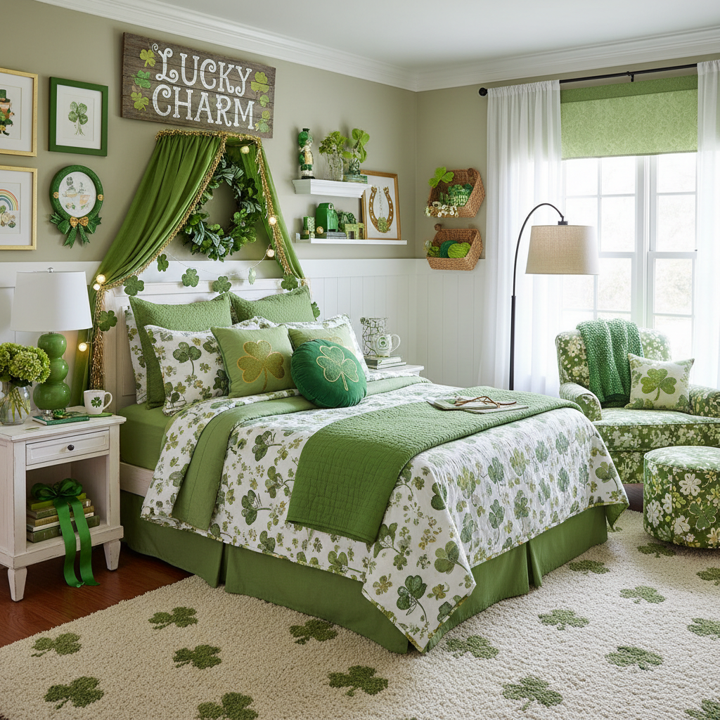 Country St. Patrick's Day Child Bedroom (Girl)