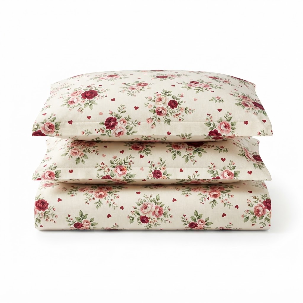 Floral Pattern Bedding Set
