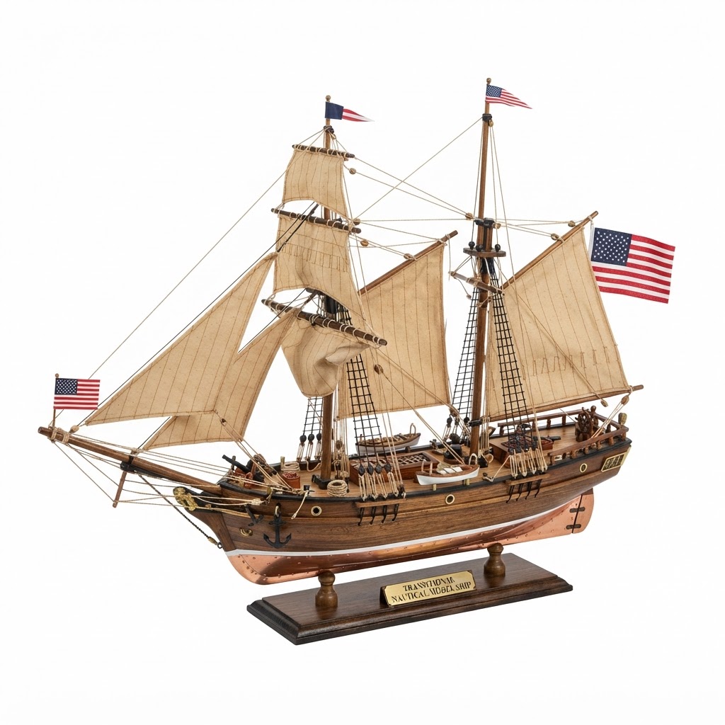 Transitional Nautical Model Ship