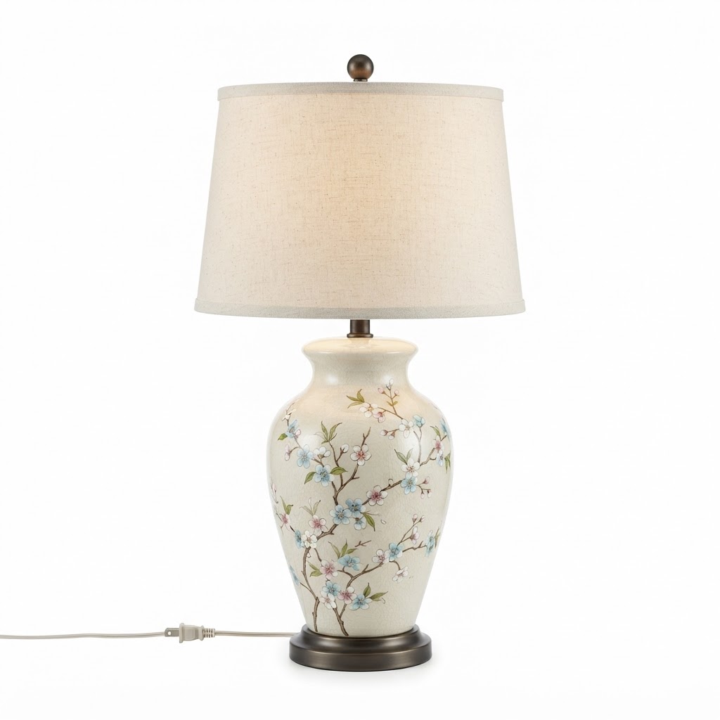 Transitional Ceramic Table Lamp