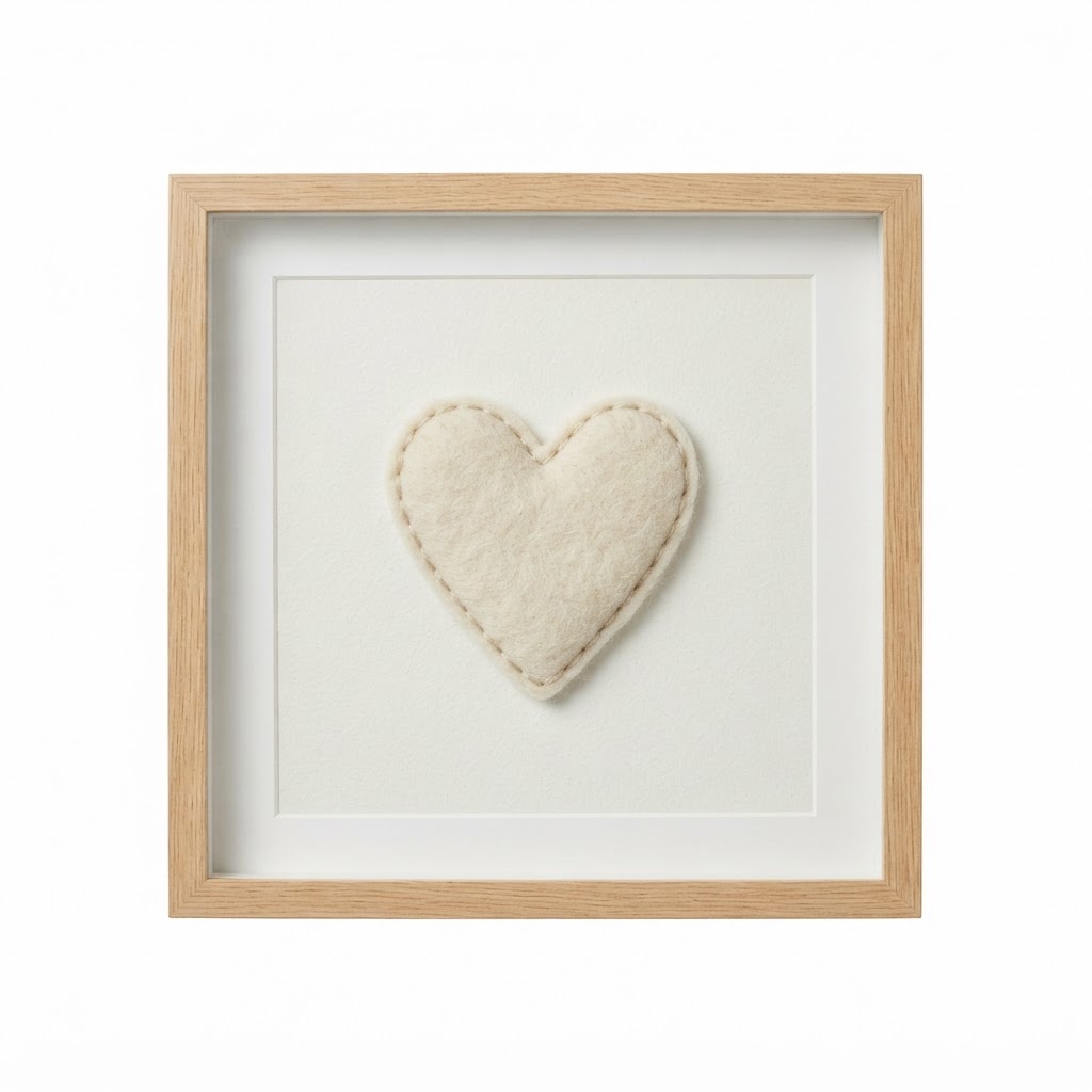 Framed Heart Wall Art