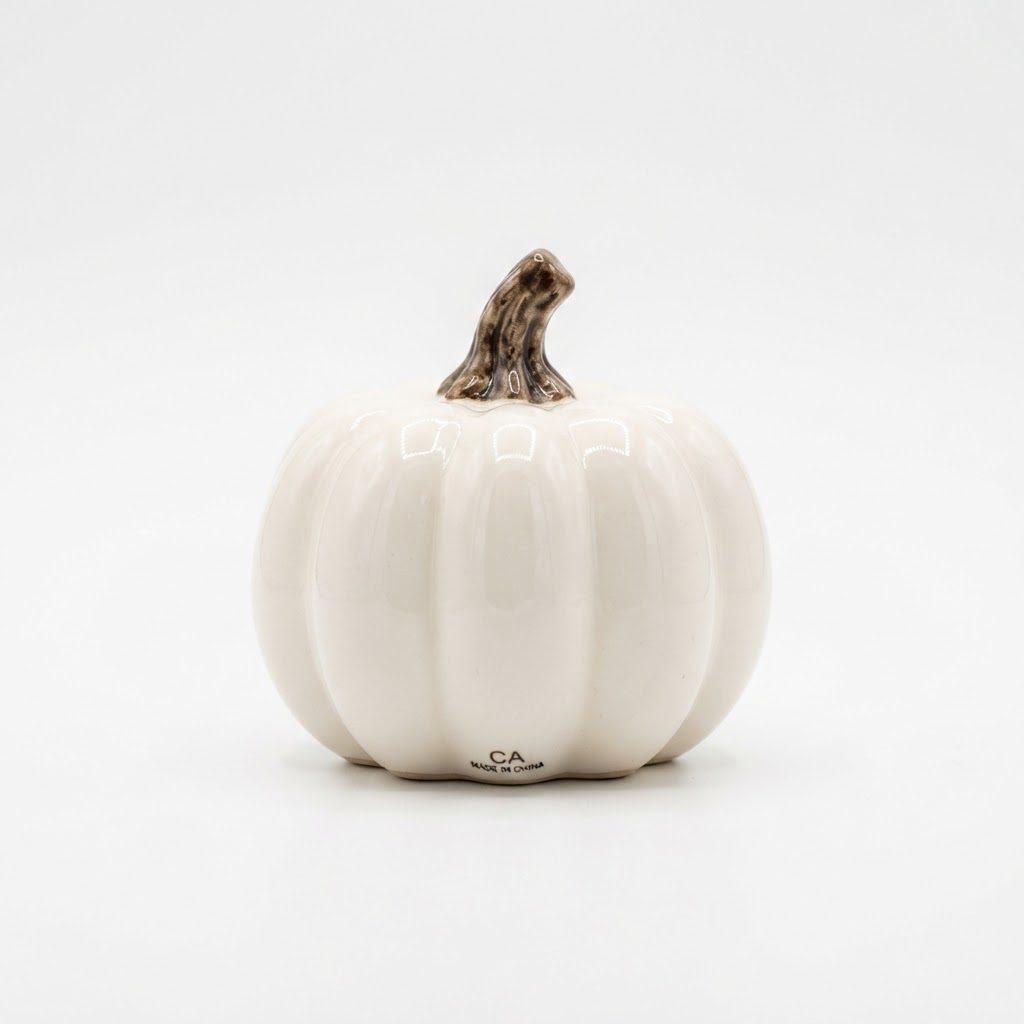 Miniature Faux Ceramic Pumpkins