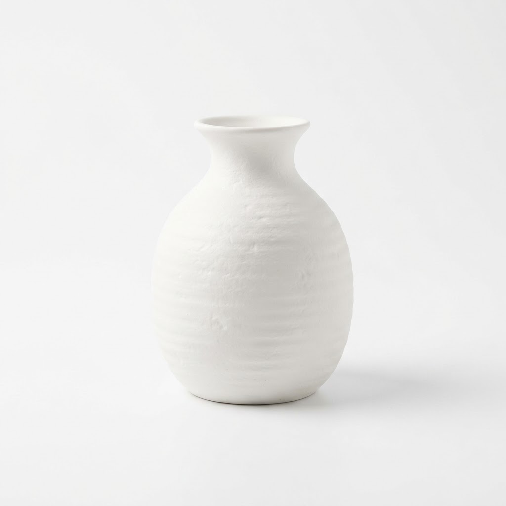 White Ceramic Vase