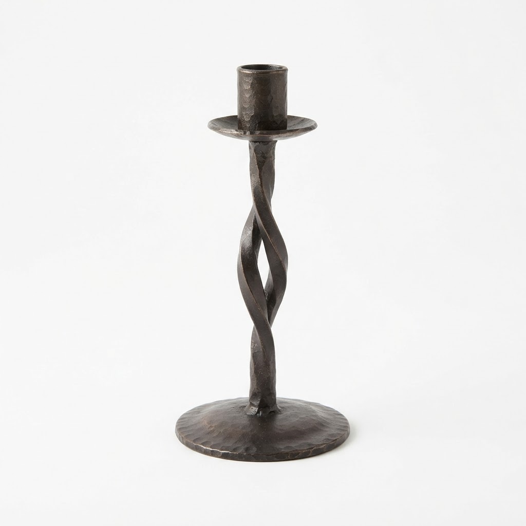 Iron Taper Candle Holders