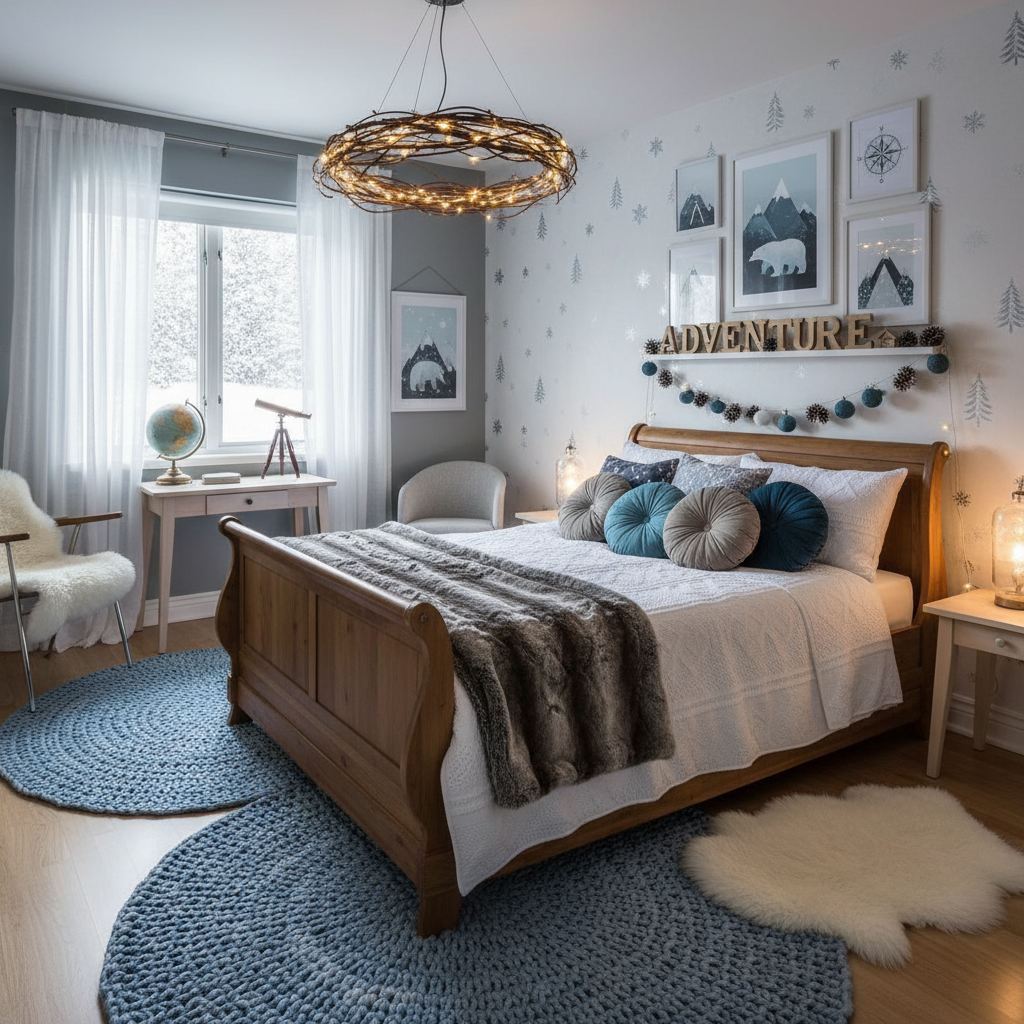Nordic Winter Child Bedroom (Boy)