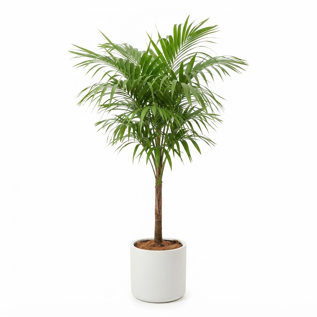 Potted Tall Palm Tree