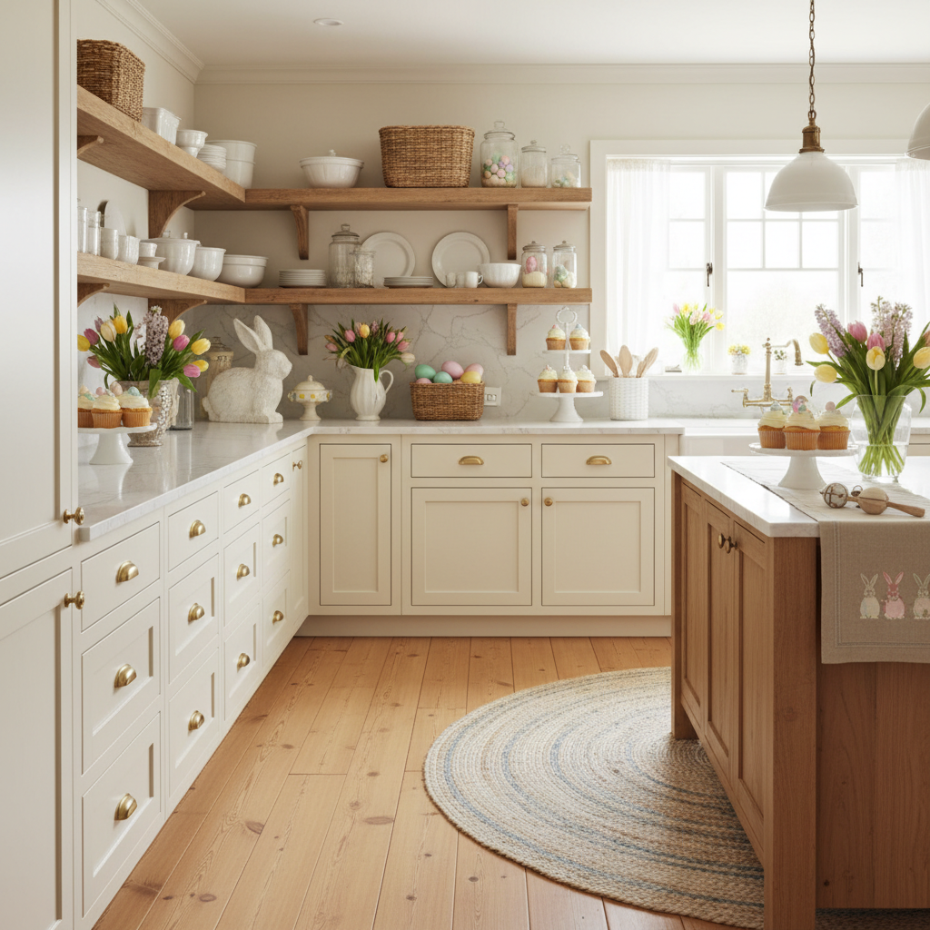 Country Easter Kitchen